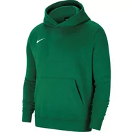 Odzież sportowa dziecięca - Bluza dla dzieci Nike Park 20 Fleece Pullover Hoodie zielona CW6896 302 - miniaturka - grafika 1