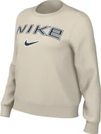 Koszulki i topy damskie - Nike Damski top z logo w NSW Phnx FLC Std Logo Crew - miniaturka - grafika 1