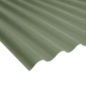 Pokrycia dachowe - Płyta PVC 90 x 200/0,8 FALA 76/18 WBS zielona - miniaturka - grafika 1