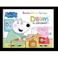 Literatura popularno naukowa dla młodzieży - Dbam o zdrowie Bardzo Ważne Sprawy Świnka Peppa - miniaturka - grafika 1