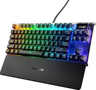 Klawiatura SteelSeries Apex 7 TKL QX2 Red (64647) - Klawiatury - miniaturka - grafika 1