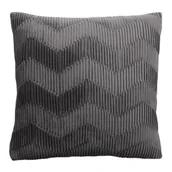 Poduszki dekoracyjne - Poduszka PLISA 45 x 45 cm szara - miniaturka - grafika 1