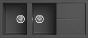 Elleci UNICO 500 ghisa M70 METALTEK (LMU50070) - Zlewozmywaki - miniaturka - grafika 1