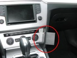 ProClip do Volkswagen Passat 15-18 - Uchwyty samochodowe do telefonów - miniaturka - grafika 1