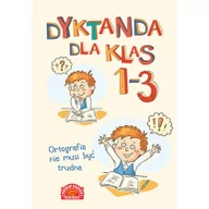 Książki edukacyjne - Centrum Edukacji Dziecięcej Dyktanda dla klas 1-3 Ewa Owsińska, Zofia Staniszewska - miniaturka - grafika 1