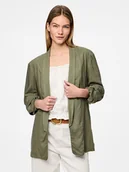 Marynarki i żakiety damskie - Pieces Blezer "Pia" w kolorze oliwkowym - miniaturka - grafika 1