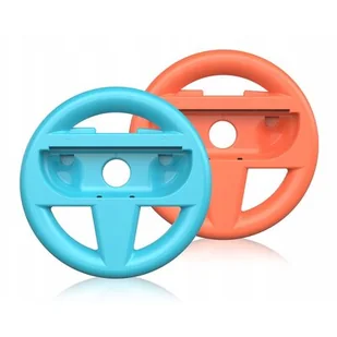 Kierownica na Joy-Con JYS NS2261 Pomarańczowy/Niebieski (2 szt.) - Gadżety dla graczy - miniaturka - grafika 1