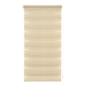 Rolety - Roleta dzień/noc Adele 52 x 140 cm beżowa - miniaturka - grafika 1