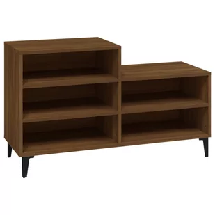 Lumarko Szafka na buty, brązowy dąb, 102x36x60 cm - Szafki na buty - miniaturka - grafika 3