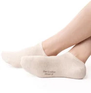 Skarpetki damskie - Stopki Lniane 174 35-37 Jasny Beż - miniaturka - grafika 1