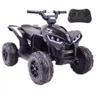 Pojazdy elektryczne dla dzieci - Quad Na Akumulator Z Pilotem XC Sport Hl578 Czarny - miniaturka - grafika 1