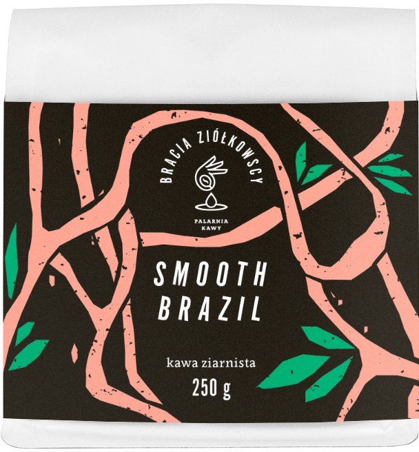 Kawa ziarnista Bracia Ziółkowscy kawa ziarnista Brazylia Smooth Brasil Espresso 250 g