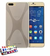 Etui i futerały do telefonów - Huawei Ultraflache weiche Schutzhülle HONOR 6 PLUS [Le X Premium] [Grau] von MUZZANO + STIFT und MICROFASERTUCH MUZZANO GRATIS - Das ULTIMATIVE, ELEGANTE UND LANGLEBIGE Schutz-Case für Ihr HO - miniaturka - grafika 1