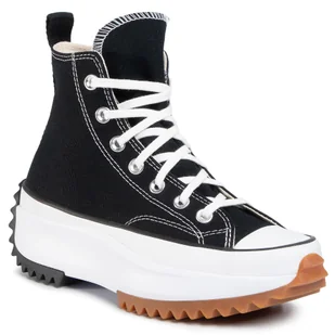 Sneakersy Converse Run Star Hike Hi 166800C Black/White/Gum - Trampki damskie - miniaturka - grafika 1