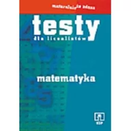 Pomoce naukowe - Egzaminy testowe z matematyki - miniaturka - grafika 1