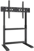 Uchwyty do telewizora - Techly TV 60-86" do 68kg regulowany z półką AV - miniaturka - grafika 1