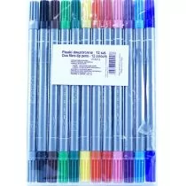 Cresco  Pisaki dwustronne 12 kolorów - Artykuły biurowe - miniaturka - grafika 2