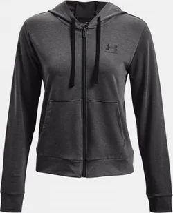 Under Armour Bluza UA Rival Terry FZ Hoodie 1369853 010 - Bluzy damskie - miniaturka - grafika 1