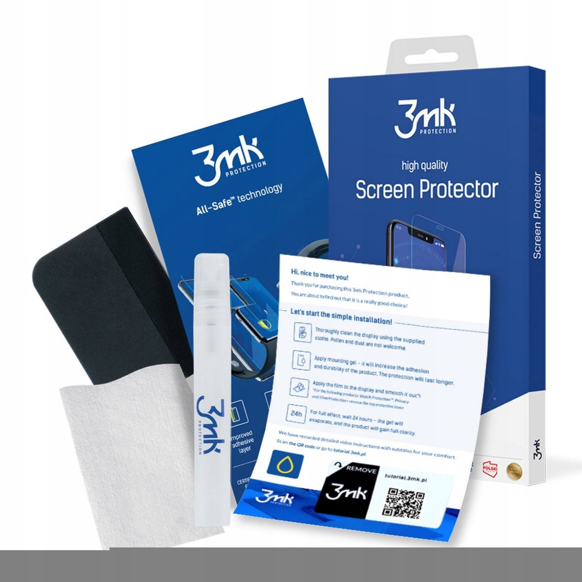FOLIA APPLE IPHONE X - 3MK BOOSTER ANTI-SCRATCH PHONE
