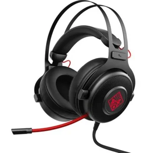 HP Omen 800 czarne - Słuchawki - miniaturka - grafika 1
