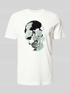 Koszulki męskie - T-shirt z nadrukowanym motywem - miniaturka - grafika 1