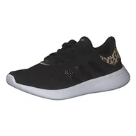 Trampki damskie - adidas QT Racer 3.0, Trampki damskie, Core Black Core Black Gold Met, 37.5 EU - miniaturka - grafika 1