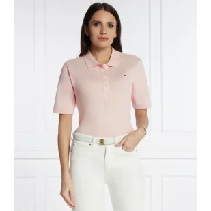 Tommy Hilfiger Polo PIQUE | Regular Fit - Koszulki i topy damskie - miniaturka - grafika 1