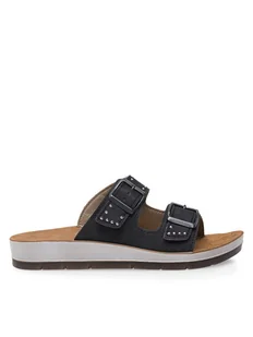 Inblu Klapki CP060200 Czarny - Klapki i japonki damskie - miniaturka - grafika 1