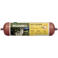 Mokra karma dla psów - REAL NATURE WILDERNESS Kiełbasa Adult Best Chicken — kurczak z kaszą gryczaną i dynią 12x800 g - miniaturka - grafika 1