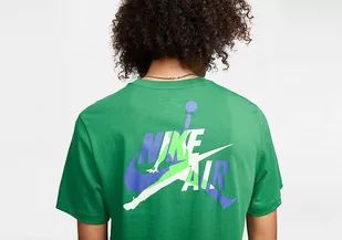 Nike Air Jordan Jumpman Classics Graphic Tee Aloe Verde - Koszulki męskie - miniaturka - grafika 1