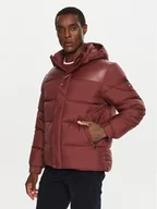 Kurtki męskie - Tommy Hilfiger Kurtka puchowa MW0MW36569 Bordowy Regular Fit - miniaturka - grafika 1