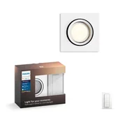 Systemy inteligentnych domów - Philips Hue White ambiance Wbudowane światło punktowe Milliskin 50421/31/P7 - miniaturka - grafika 1