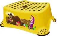 Wyposażenie pokoiku dziecięcego - Keeeper Tomek Masha And The Bear Podest Dziecięcy Z Funkcją Antypoślizgową Żółty Capri - miniaturka - grafika 1