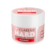 Żele do paznokci - Claresa Hard & Easy żel budujący Natural 45 g - miniaturka - grafika 1
