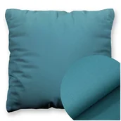 Pościel - Poszewka Bawełna 45 x 45 Jednolita Ola Niebieski Blue - miniaturka - grafika 1