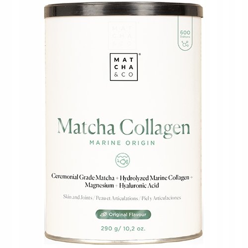 Matcha collagen kolagen z matchą ceremonialną suplement Marine Origin 300 g
