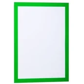 Półki na dokumenty - DURABLE Ramka Samoprzylepna Magnetyczna DURABLE Zielona A4 2 Szt. - miniaturka - grafika 1