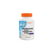 Witaminy i minerały dla sportowców - Doctor's Best Hyaluronic Acid + Chondroitin Sulfate With Biocell Collagen 60 Caps - miniaturka - grafika 1