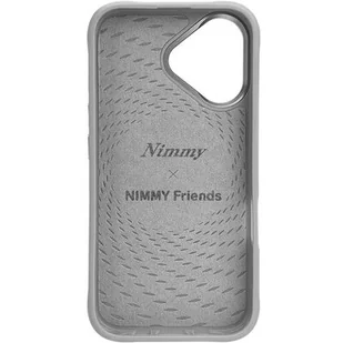 Etui NIMMY Glasses Cool Cat MagSafe do Apple iPhone 16 Szary - Etui i futerały do telefonów - miniaturka - grafika 1