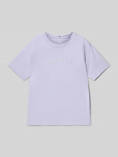 T-shirt z nadrukiem z logo model ‘FREDERIKSBERG’ - Koszulki dla chłopców - miniaturka - grafika 1