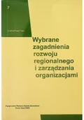 Ekonomia - Wybrane zagadnienia rozwoju regionalnego i zarządzania - miniaturka - grafika 1