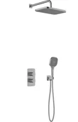 Zestawy prysznicowe - 5759-501-61 / KFA / MALAGA / ZESTAW NATRYSKOWY PODTYNKOWY TERMOSTAT , PVD GUN METAL GREY / - miniaturka - grafika 1