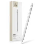 Akcesoria do tabletów i e-booków - Rysik TECH-PROTECT Digital Magnetic Stylus Pen 3 Biały - miniaturka - grafika 1