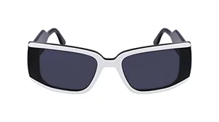 KARL LAGERFELD Okulary przeciwsłoneczne mieszane, Czarny/Biały, rozmiar uniwersalny - Okulary przeciwsłoneczne - miniaturka - grafika 1
