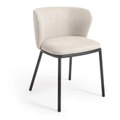 Krzesła - Beżowe krzesło Ciselia – Kave Home - miniaturka - grafika 1
