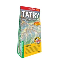 Przewodniki - Tatry. Mapa panoramiczna laminowana mapa turystyczna 1 : 28 000 - Opracowanie zbiorowe - książka - miniaturka - grafika 1