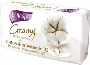 Cussons Mydło w kostce Luksja Creamy Cotton & Provitamin B5 100g - Mydła - miniaturka - grafika 2
