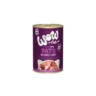 Mokra karma dla kotów - Wow Cat Senior Geflugel Ente - drób z kaczką dla kota seniora 400 g - miniaturka - grafika 1