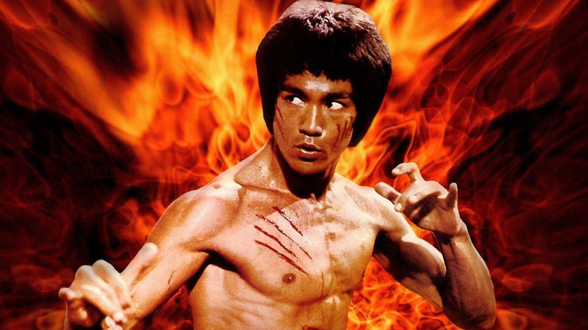PODKŁADKA POD MYSZ Nadruk 22x18 cm Bruce Lee Wejście smoka 1973 Prezent