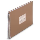 Albumy fotograficzne - Album HAMA Fine Art Brązowy (50 stron) - miniaturka - grafika 1